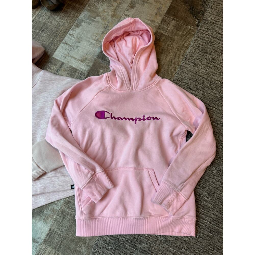 Girls Sweatshirts Lot of 3  Size Medium.  Hilfiger. Champion.  New Balance. - Picture 3 of 12